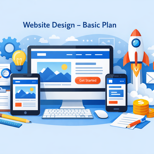 Website Design – Basic Plan