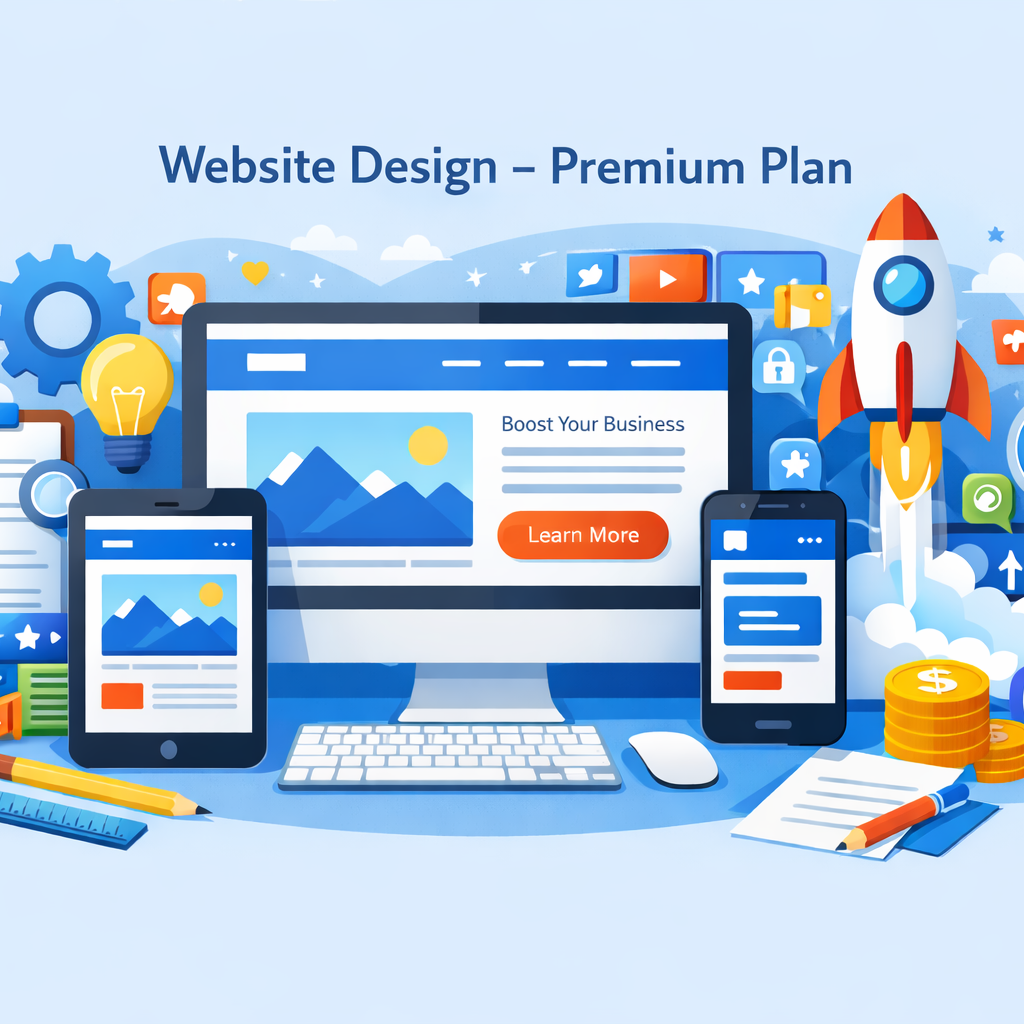 Website Design – Premium Plan