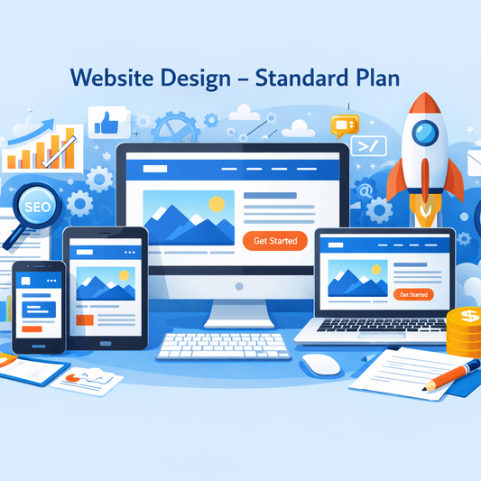 Website Design – Standard Plan (Most Popular)